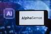 In this photo illustration, the logo of AlphaSense is seen