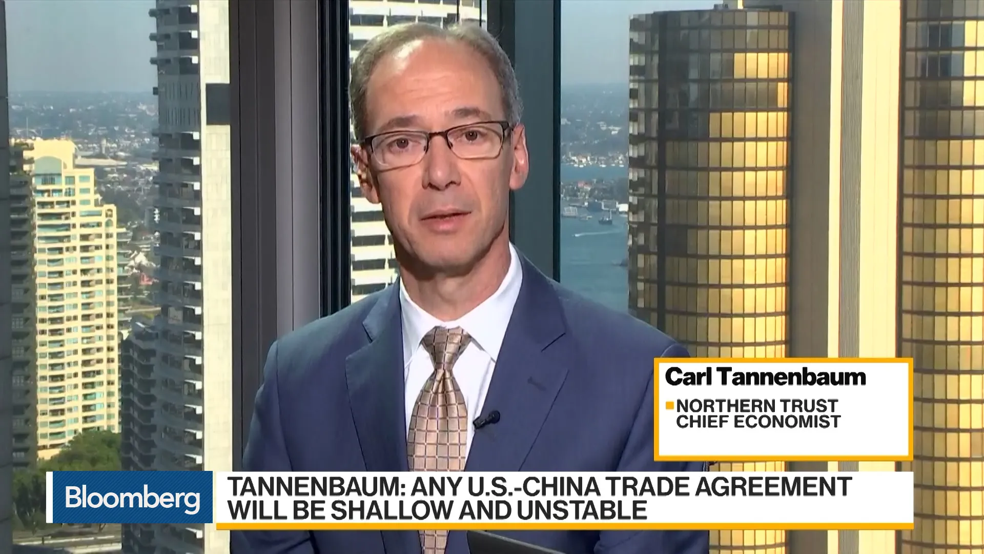 Carl Tannenbaum, chief economist at Northern Trust, talks about the trade war between the world's two largest economies.