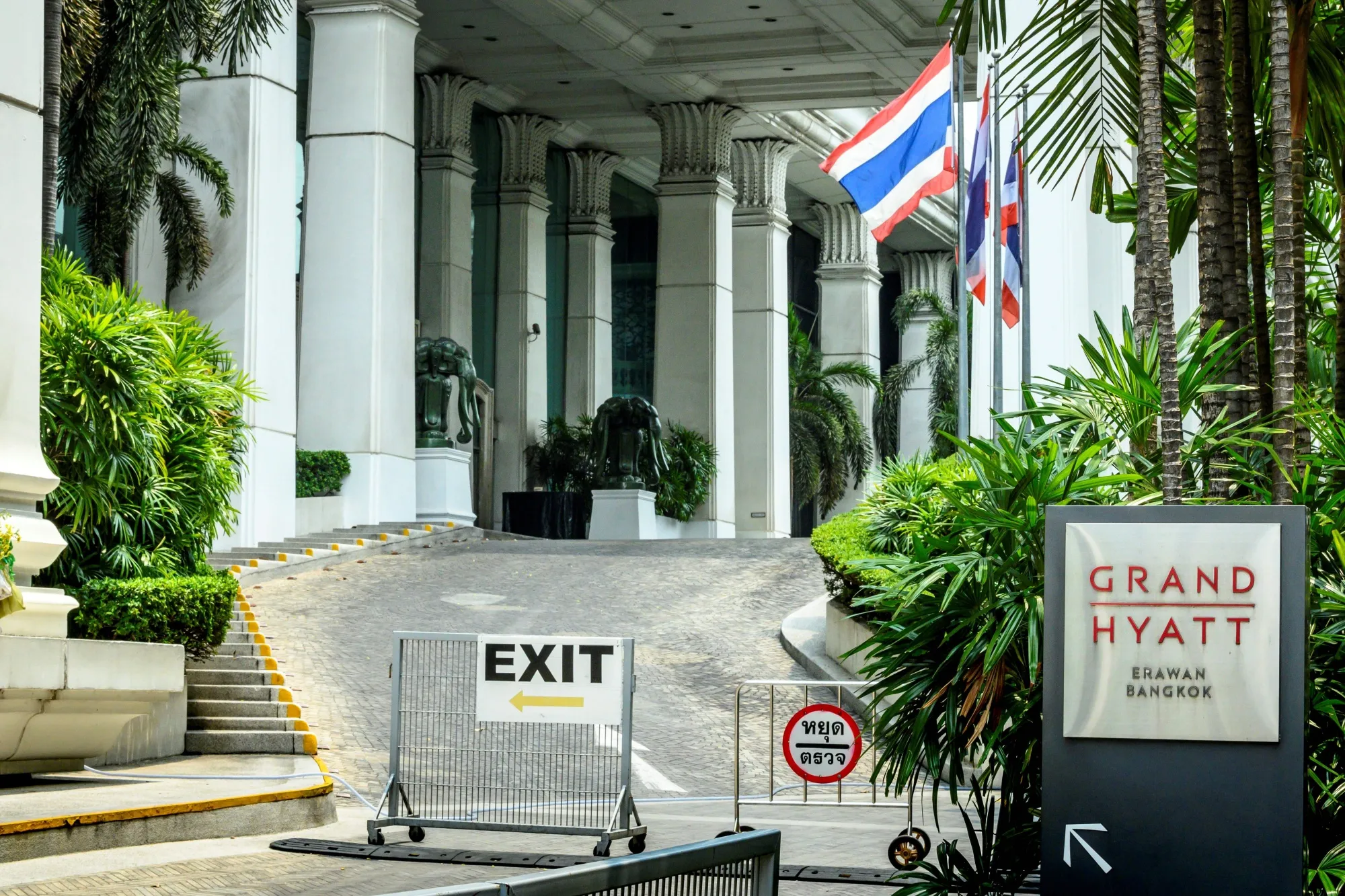 The Grand Hyatt Erawan Bangkok hotel.