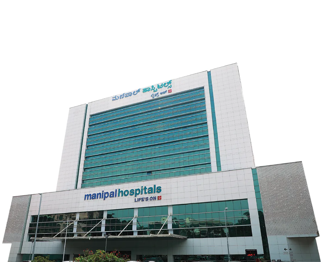 A Manipal Hospital branch in Bengaluru, India.