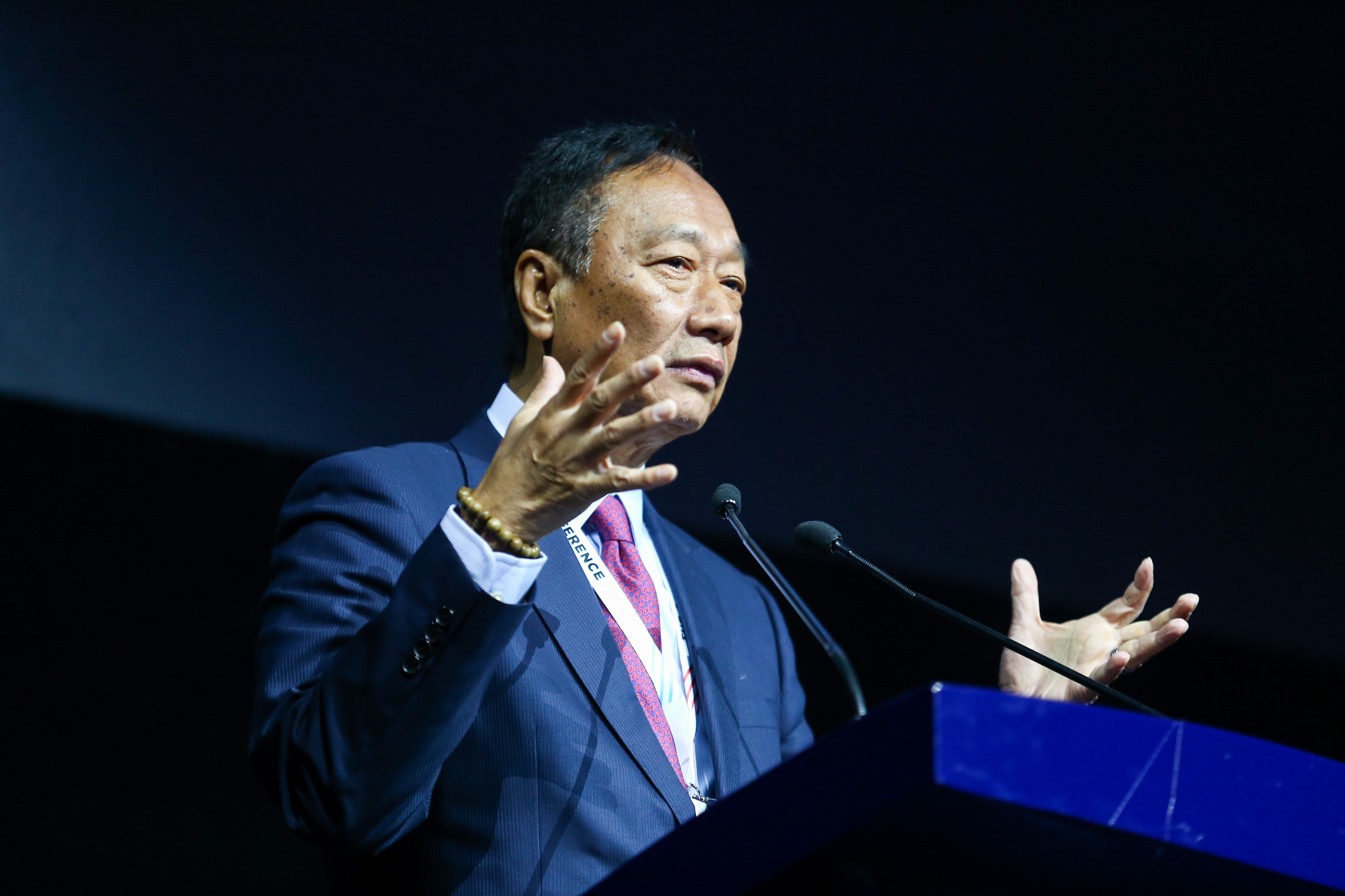 Chinese state firms want some of Foxconn founder Terry Gou’s high-tech fairy dust.