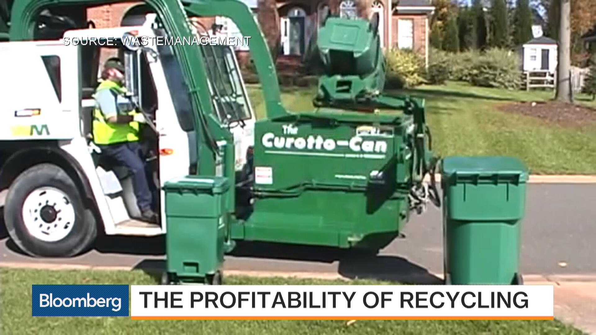 Watch Waste Management CEO Why Recycling Will Cost More Money Bloomberg