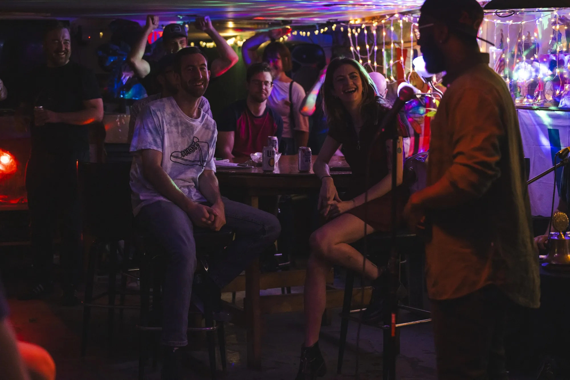American Legion Post 923 hosts a “Power Hour" open mic comedy show in Chicago’s Bucktown neighborhood on June 30. 