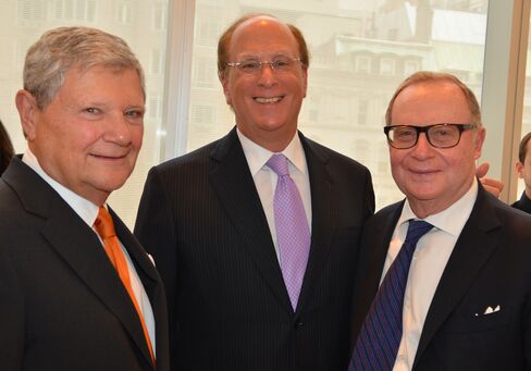 Jerry Speyer, Larry Fink and Thomas H. Lee