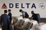 Inside Delta Air Lines Inc., Southwest Airlines Co., and United Continental Holdings Inc. Terminals At Los Angeles International Airport