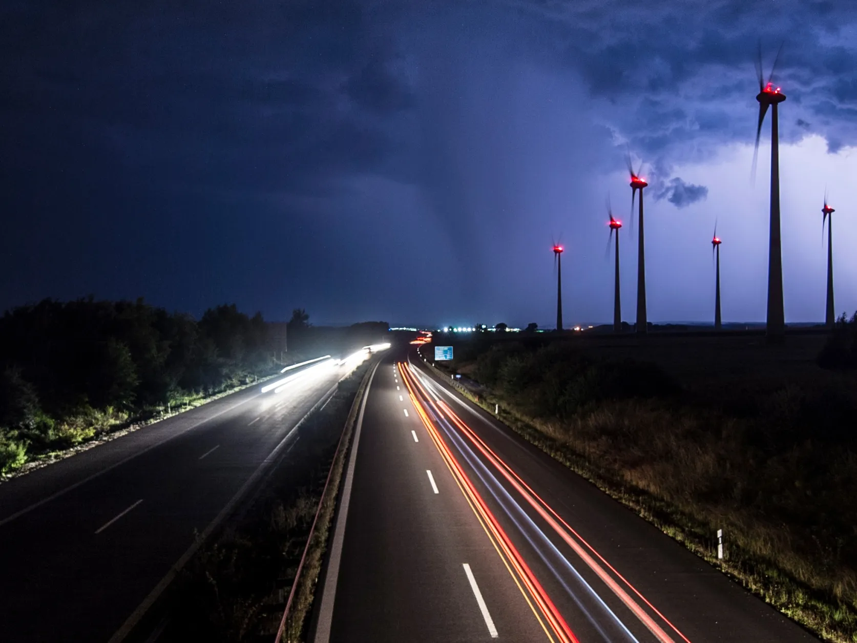 Thunderstorm In Germany