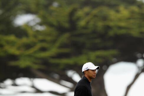 Golfer Tiger Woods