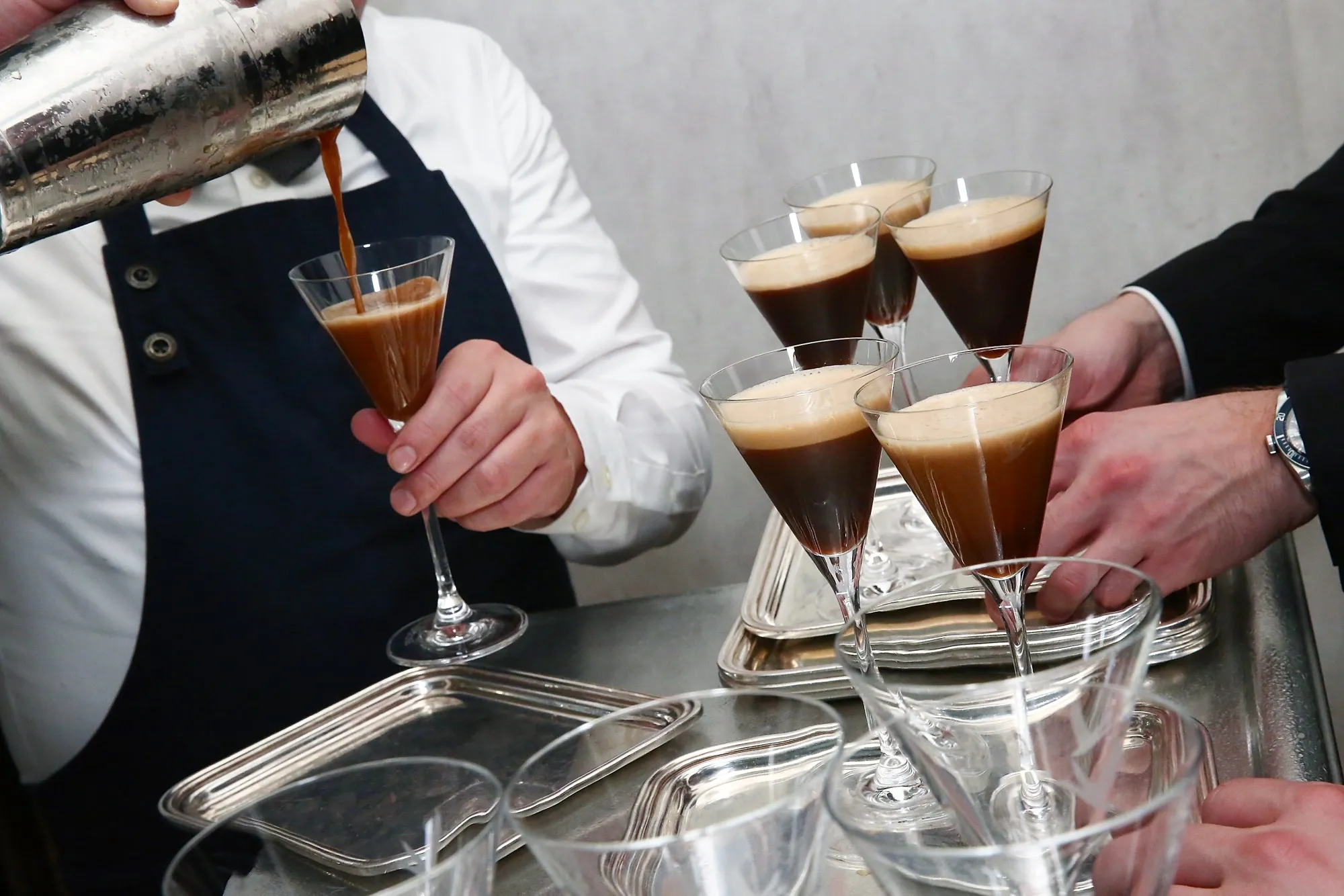 Caffeine reaches its peak effect as quickly as 30 minutes after you ingest it, and it can stay in the body for at least five to six hours.