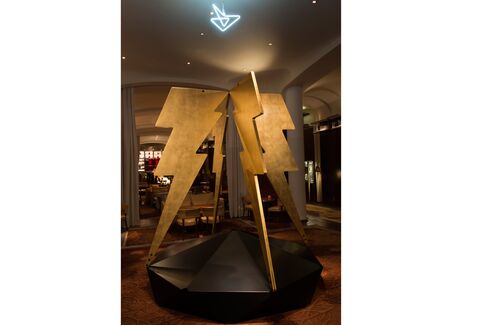 "The Lightning Tree," designed by Didier Faustino