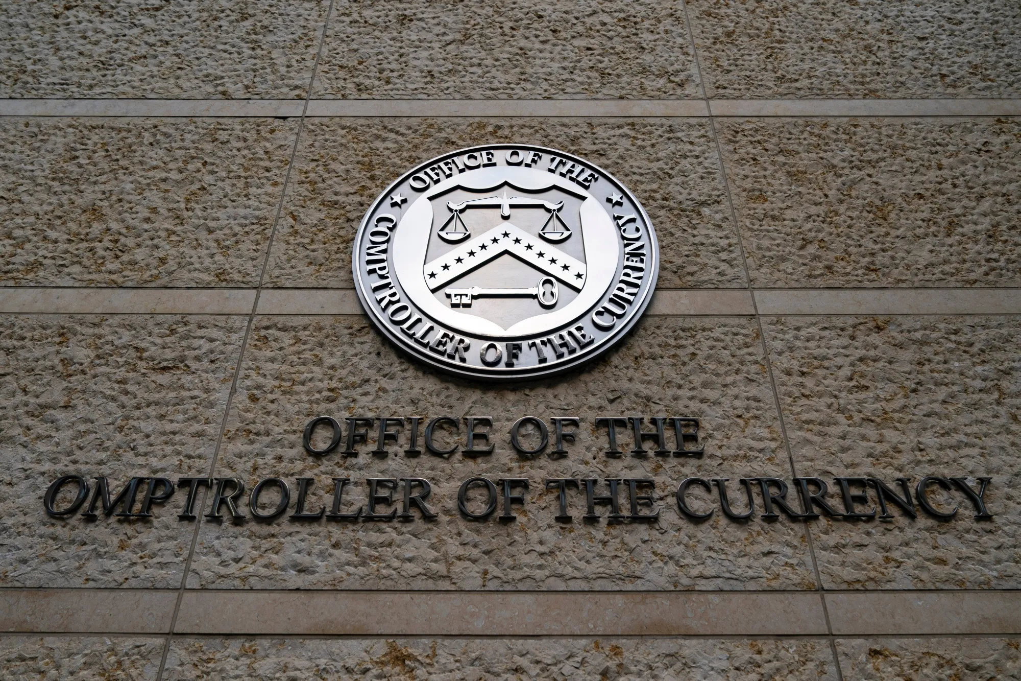 The Office of the Comptroller of the Currency&nbsp;in Washington.