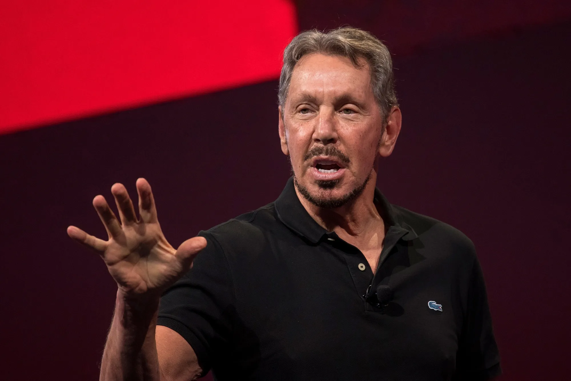 Larry Ellison, co-founder and executive chairman of Oracle Corp.