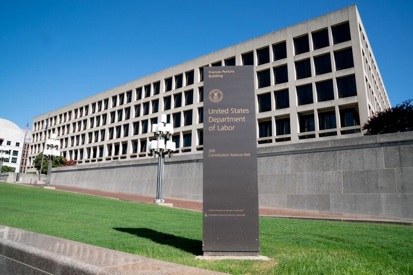 Department Of Labor Headquarters As Economic Hole Remains Deep