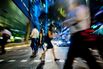 Commuters In Singapore's Central Business District Ahead Of Unemployment Figures