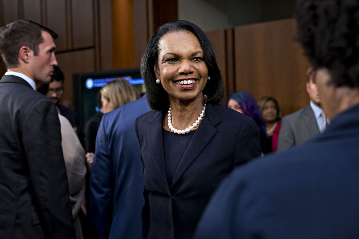 Condoleezza Rice stars in new NFL apparel blitz