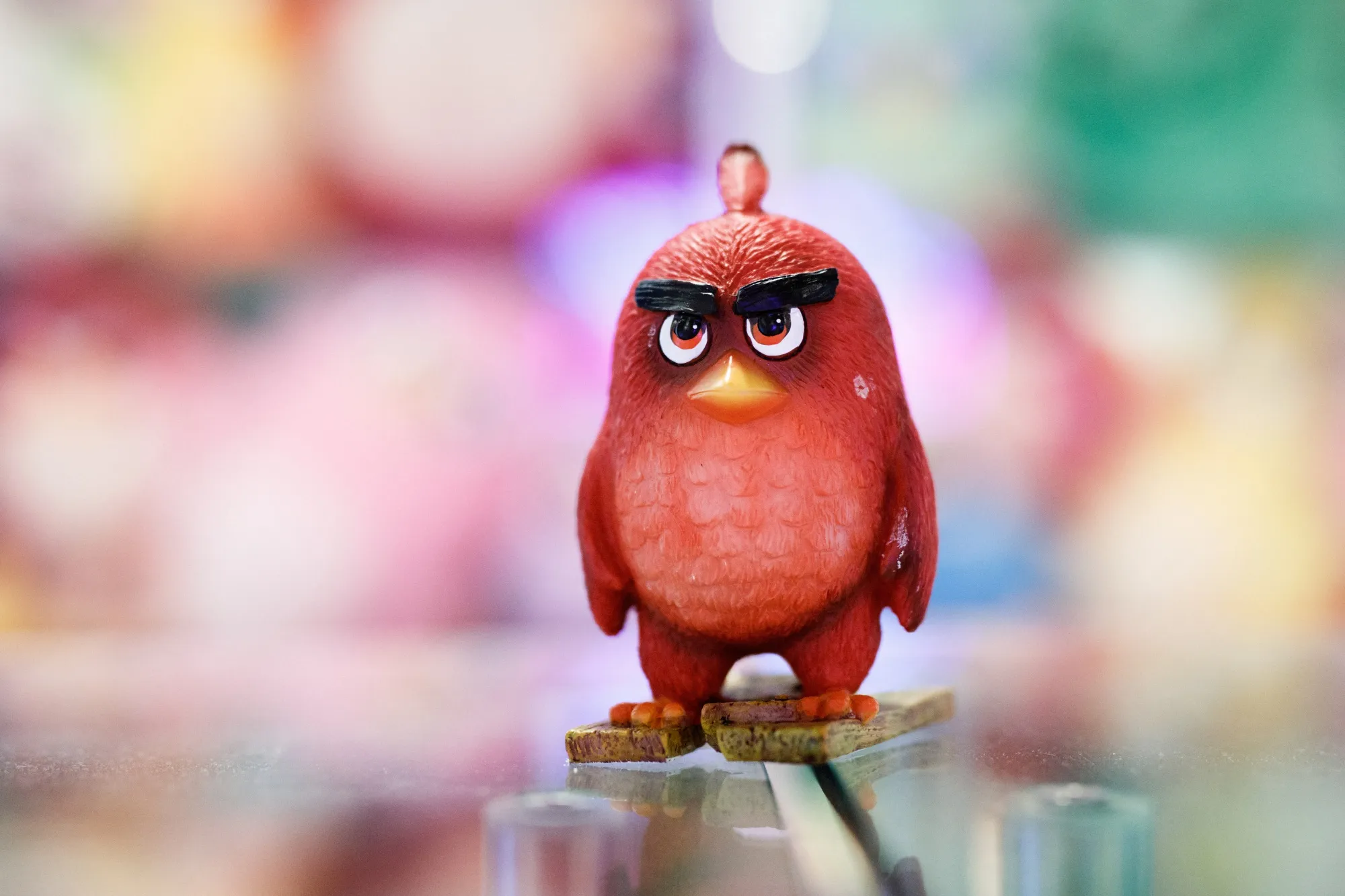 A model of Angry Birds character 'Red'&nbsp;inside the Rovio Entertainment Oy headquarters in Espoo, Finland.