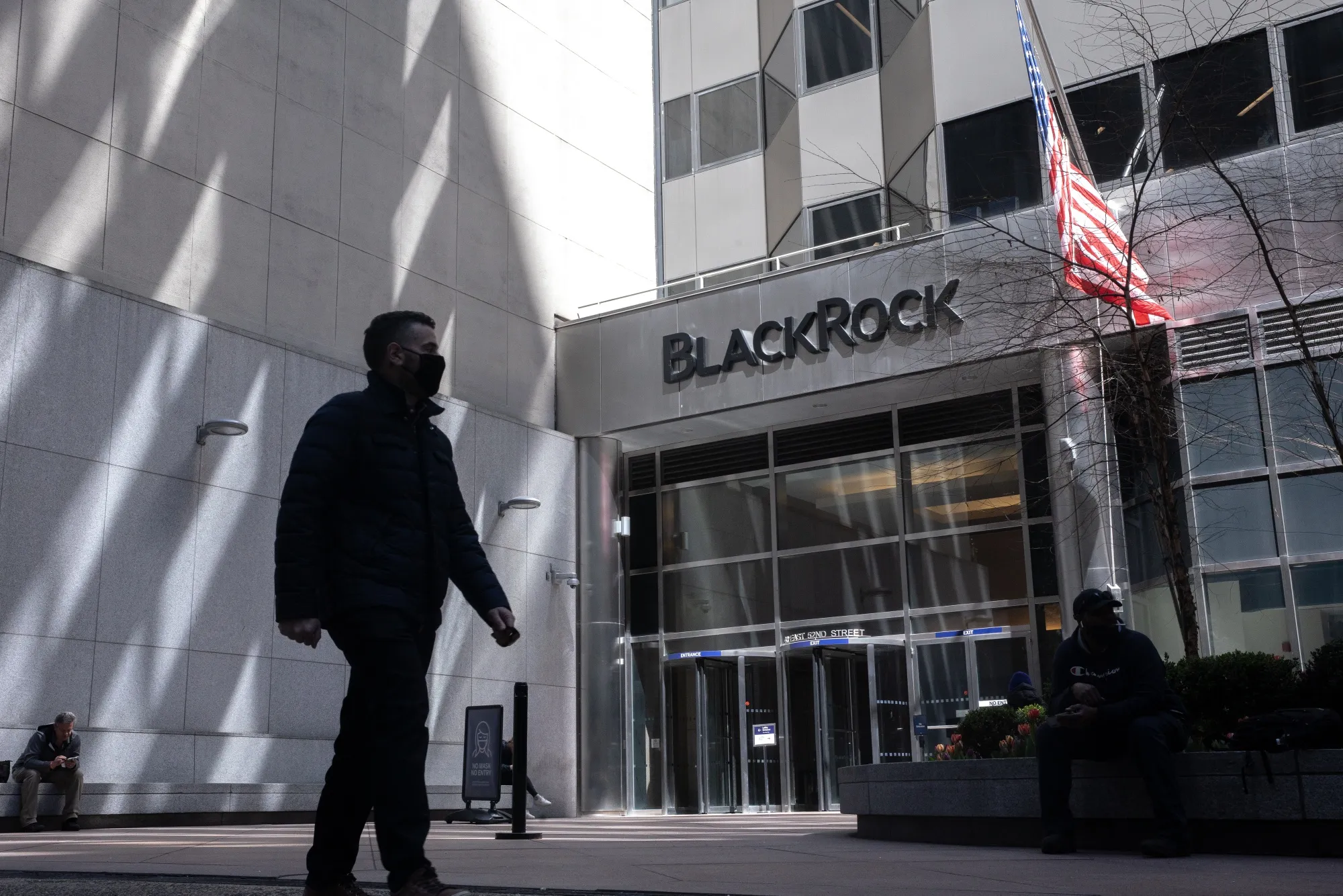 BlackRock headquarters in New York.