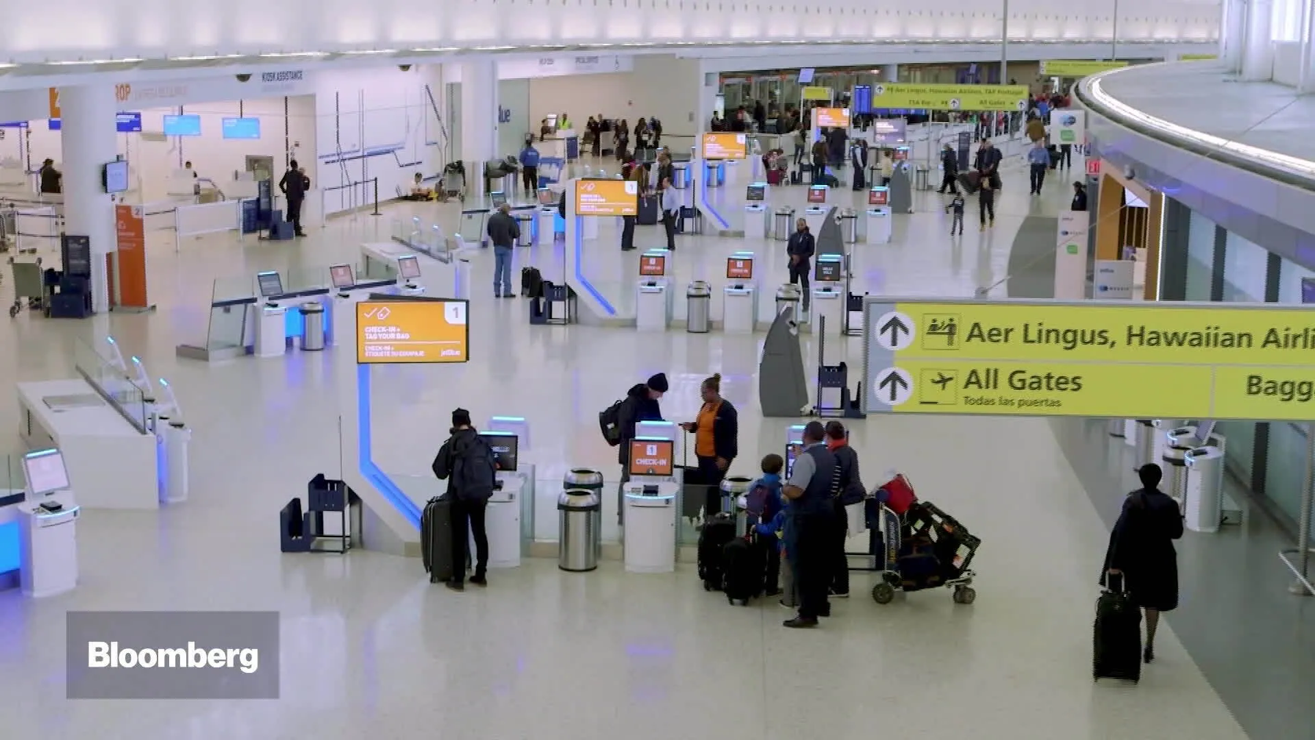Watch Behind The Scenes At JFK With JetBlue CFO - Bloomberg