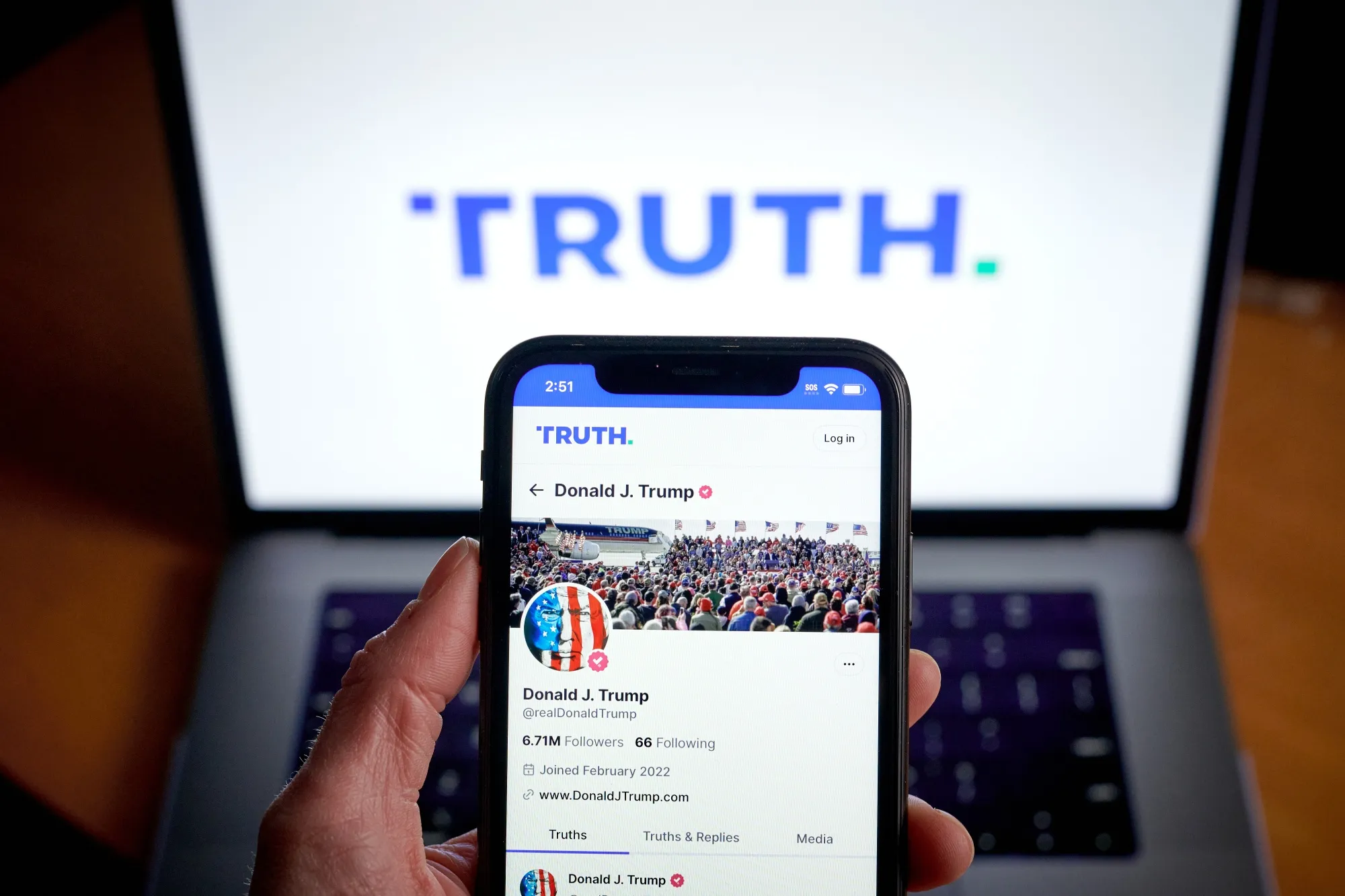 Trump Media Launches Fintech Brand Truth.Fi for Crypto, ETFs - Bloomberg