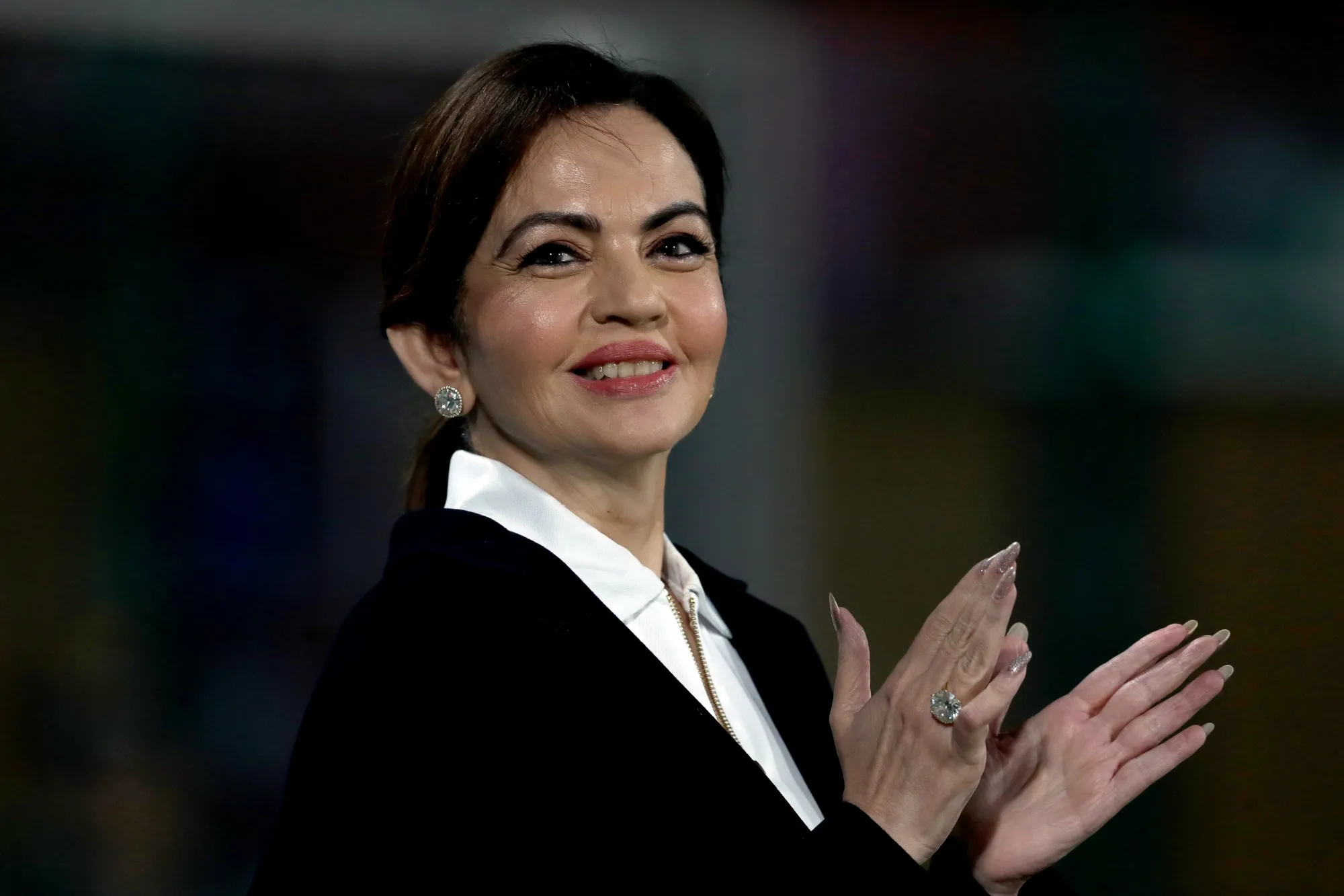 Nita Ambani Says Akash, Isha, Anant Had Key Roles in Succession Planning -  Bloomberg