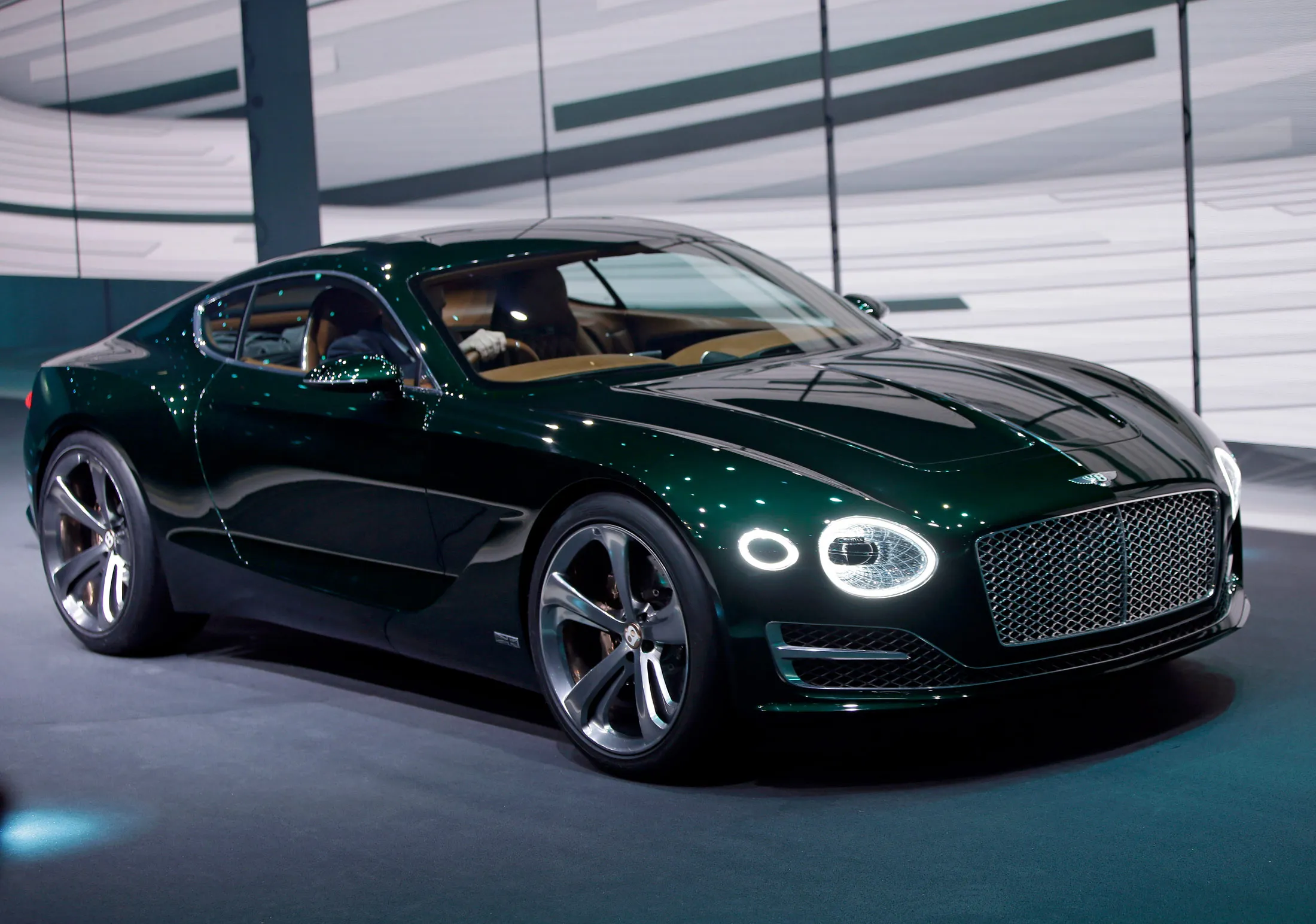 The Bentley EXP 10 Speed 6 concept.
