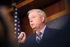 Senator Lindsey Graham Holds News Conference At The Capitol 