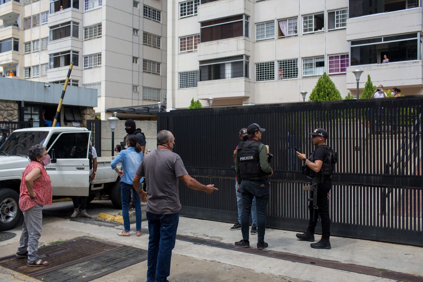 Venezuelan Security Forces Attempt To Detain Opposition Leader Guaido