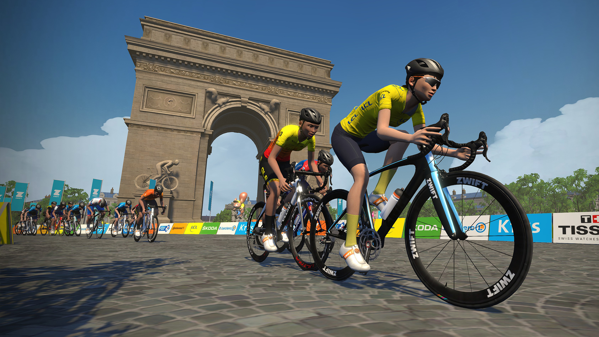 Geometría dosis Pero Tour de France, Zwift Ready an Unprecedented Virtual Cycling Race -  Bloomberg