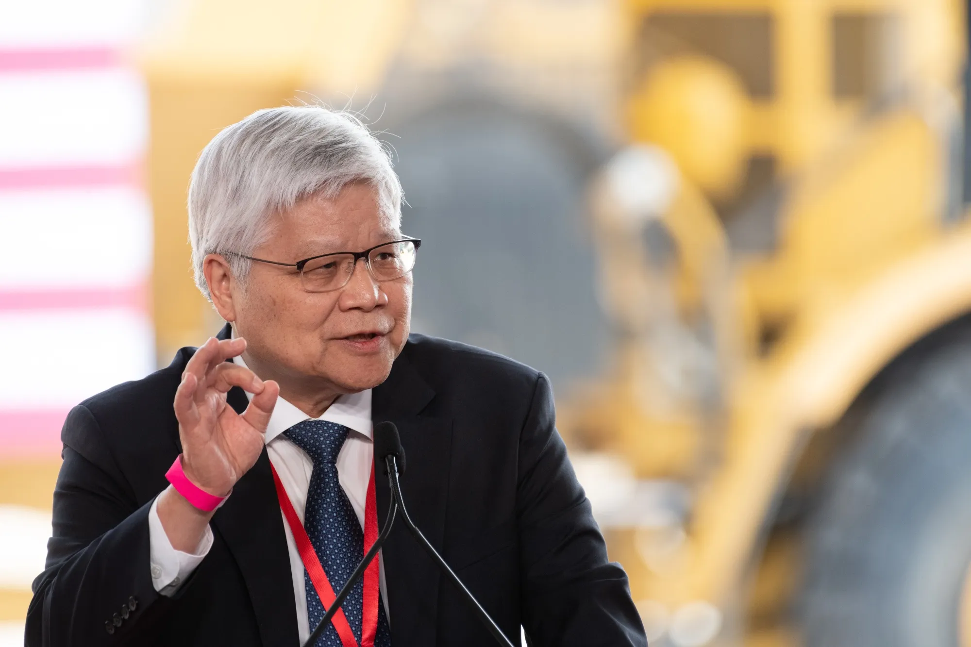 C.C. Wei, earlier in December. 
