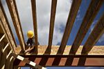 New home construction in Elgin, Illinois