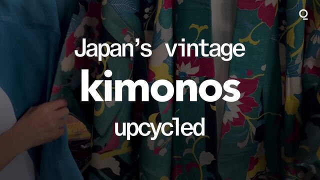 Japan's Discarded Kimonos Get New Life as Redesigned Casual