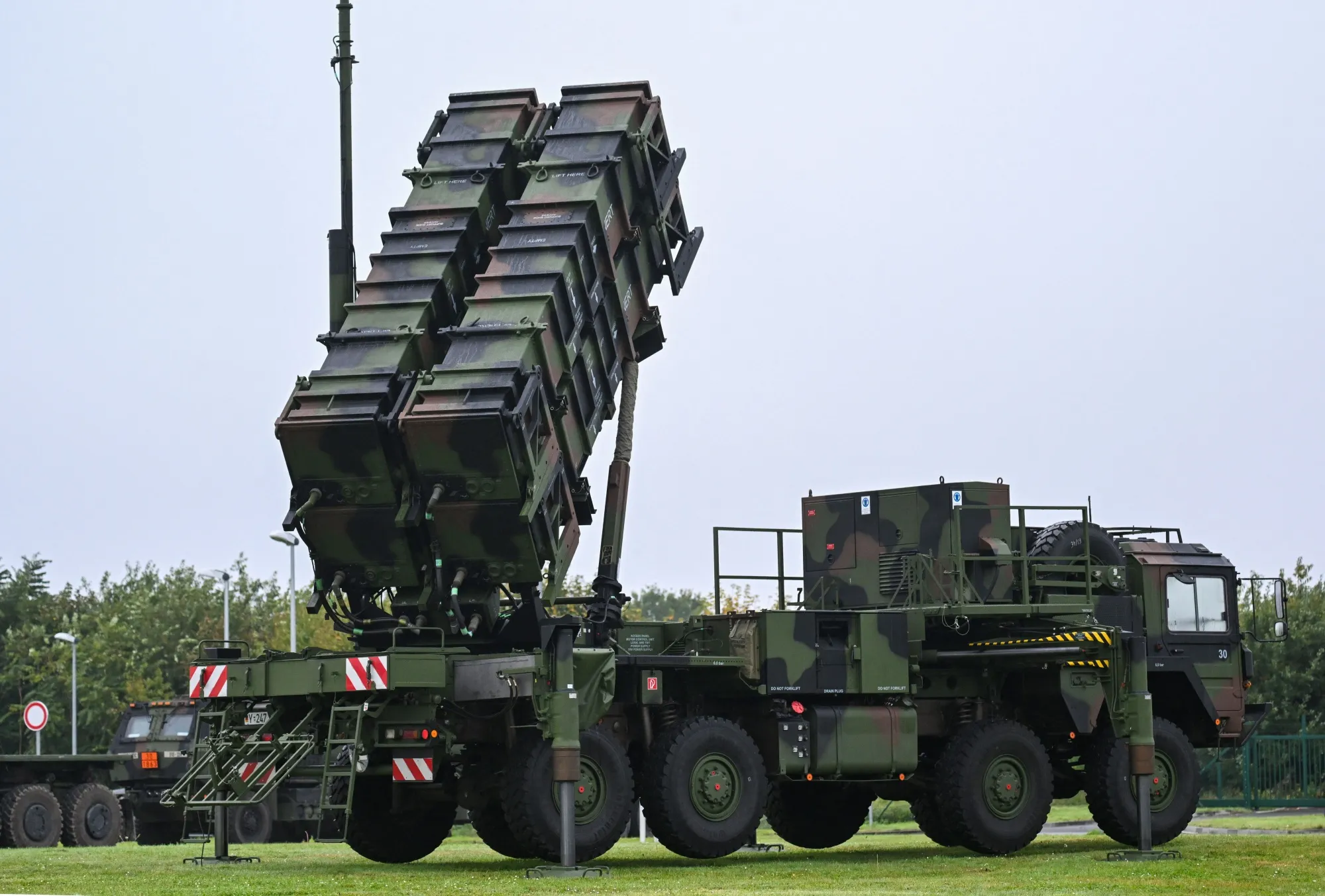 A Patriot missile system.