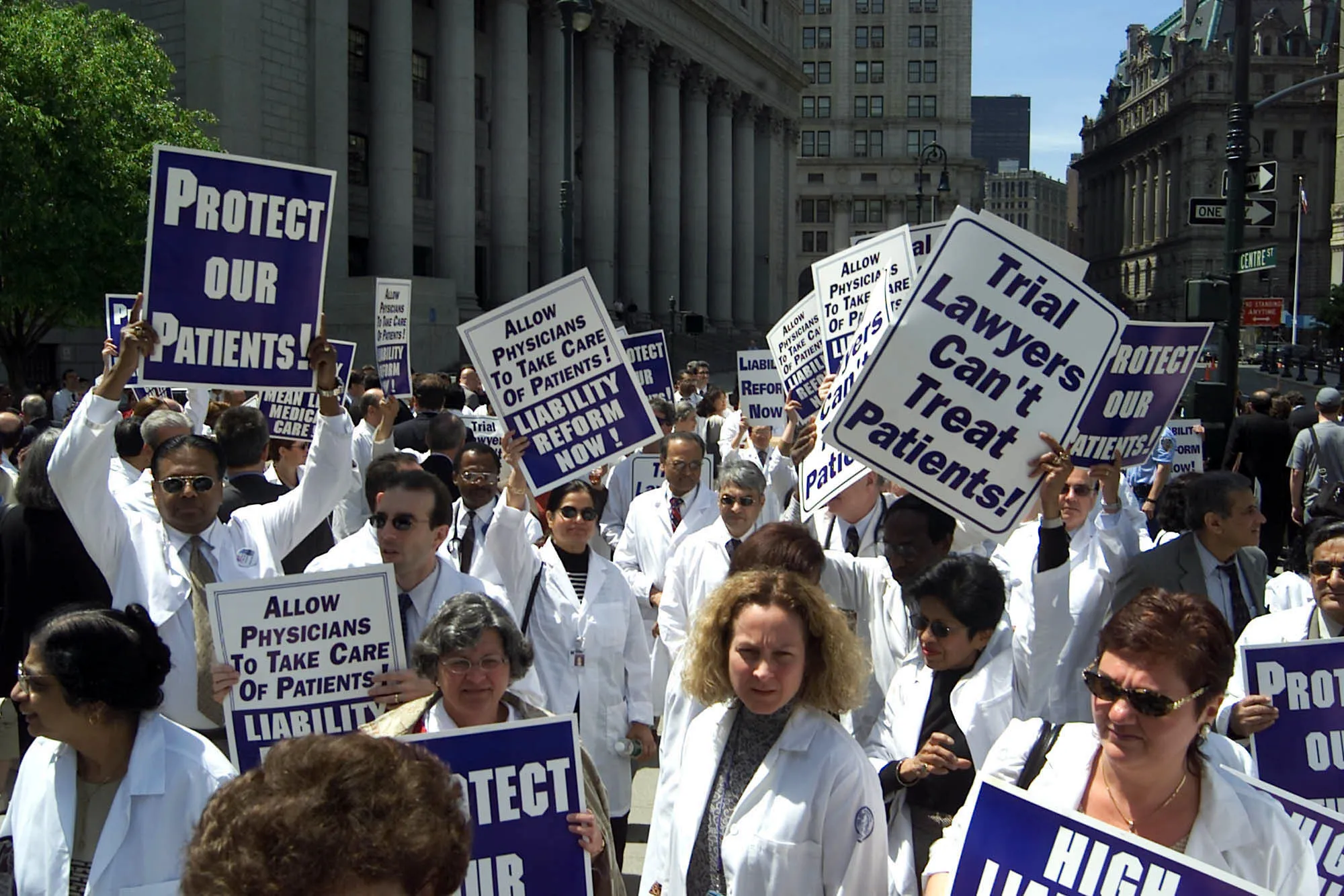 Putting caps on damages won't fix medical malpractice laws. Photographer: Joe Tabacca/Bloomberg News