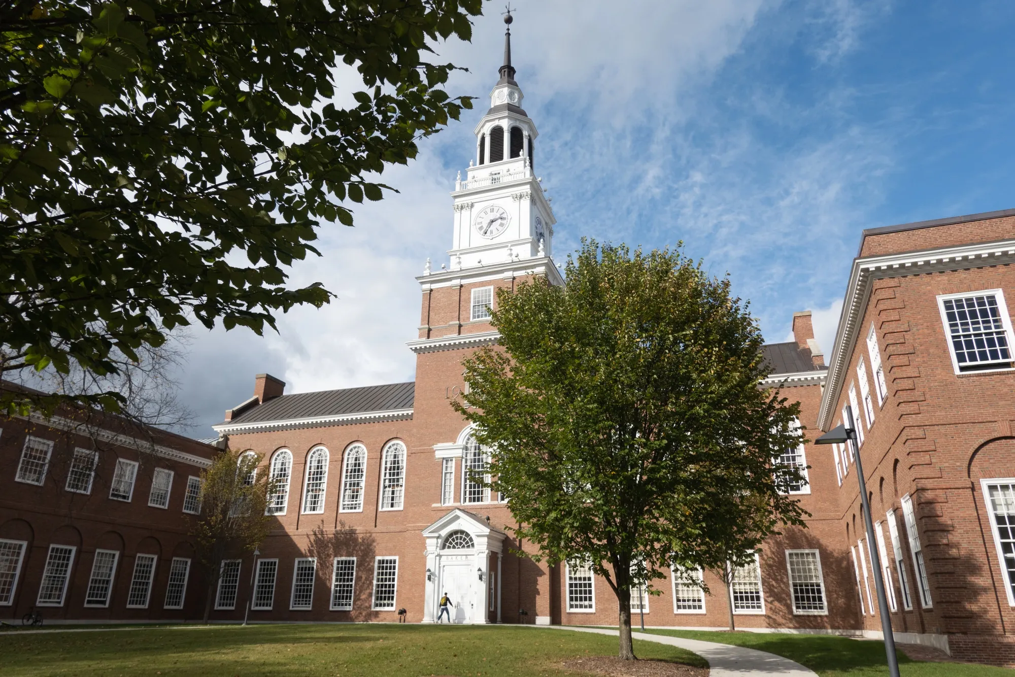 Dartmouth College in Hanover, New Hampshire.