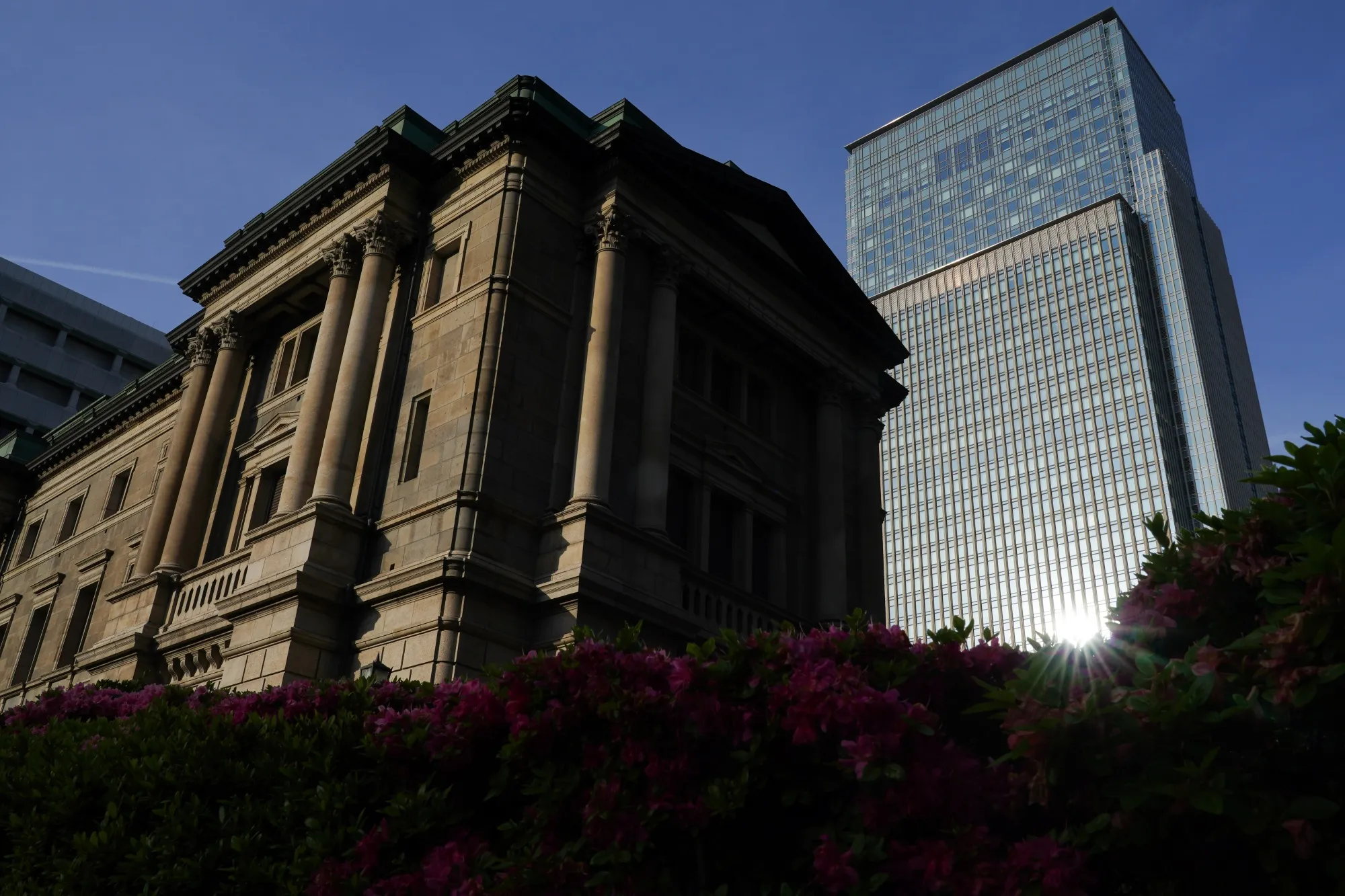 The Bank of Japan (BOJ) headquarters in Tokyo.