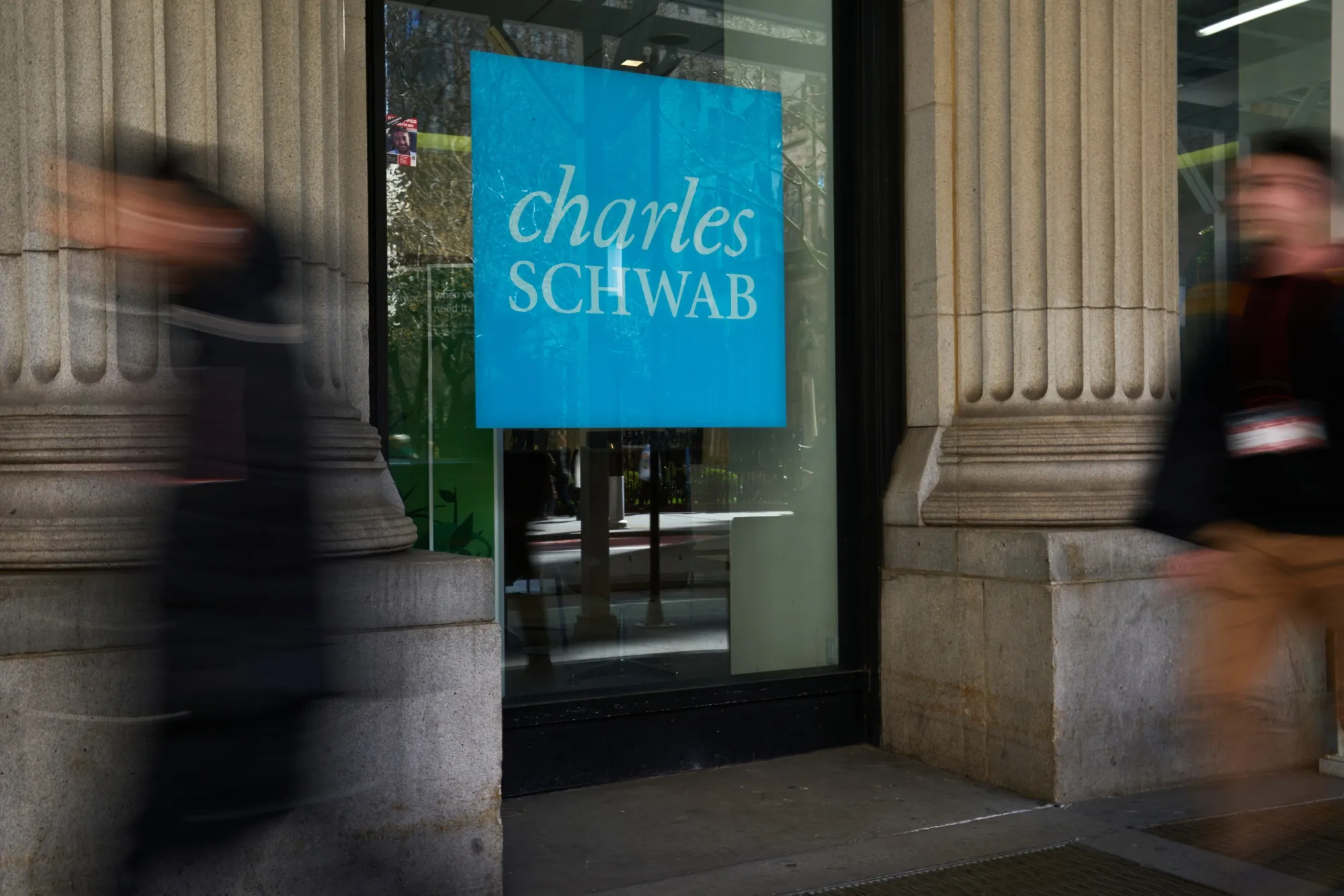 A Charles Schwab location in New York.