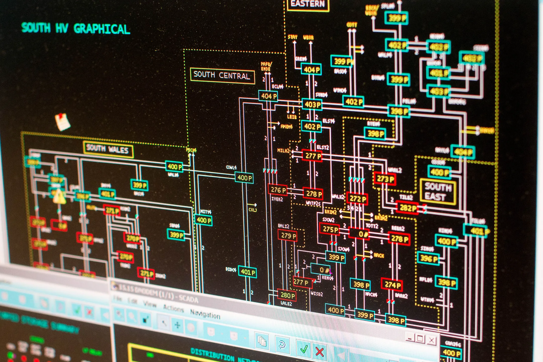 National Grid Plc Control Centre As Network Operator Said It Will Be Vigilant This Winter As Power Margins Shrink