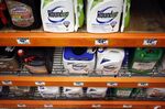 Bottles of Monsanto Co. Roundup brand pesticide are displayed for sale at a Home Depot&nbsp;store in Louisville, Kentucky.