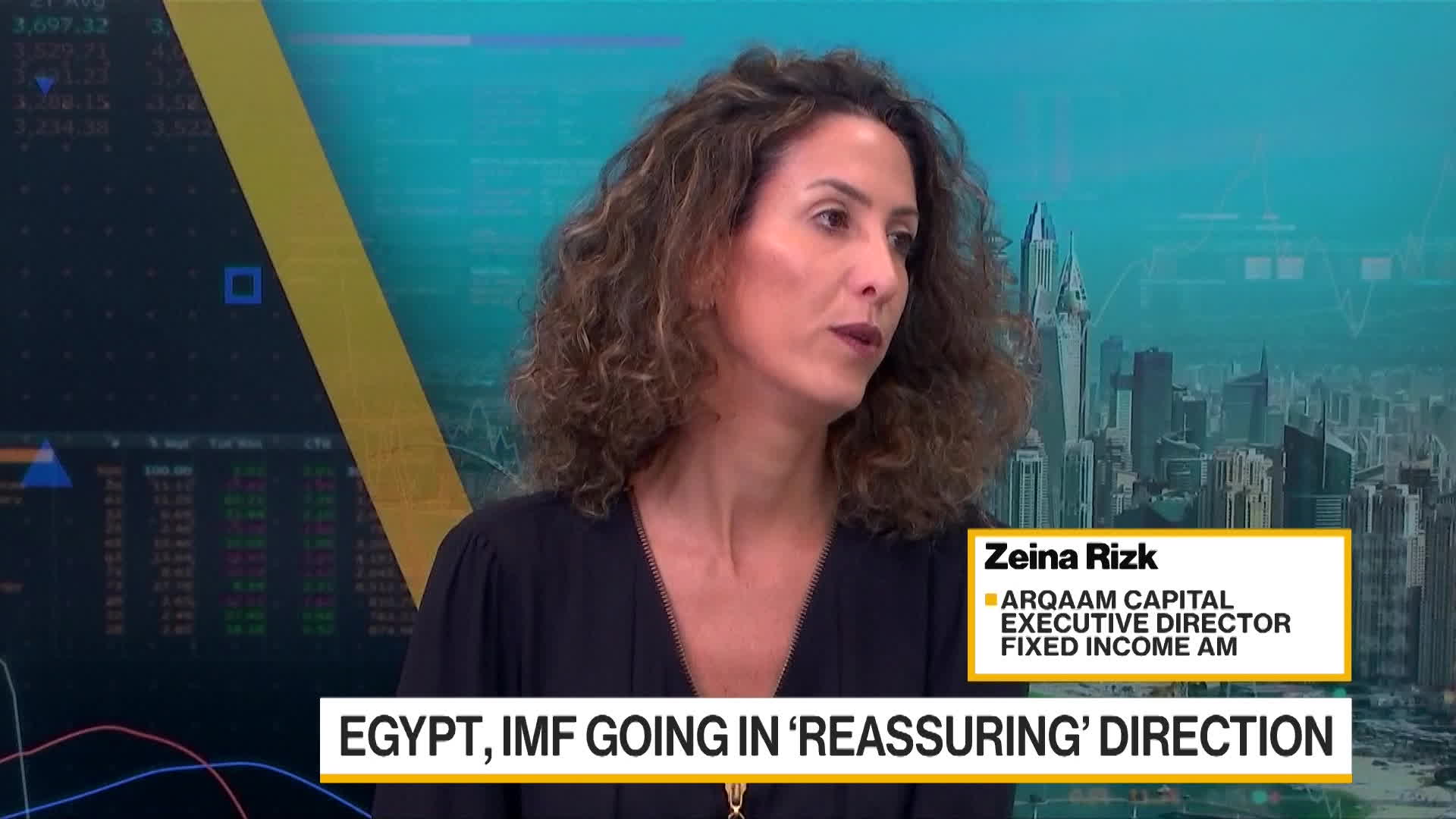 Watch Arqaam's Rizk: We Remain Cautious on Egypt - Bloomberg
