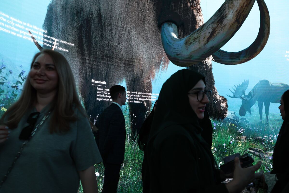 COP28: Russian Billionaire Pushes Revival of Woolly Mammoths - Bloomberg