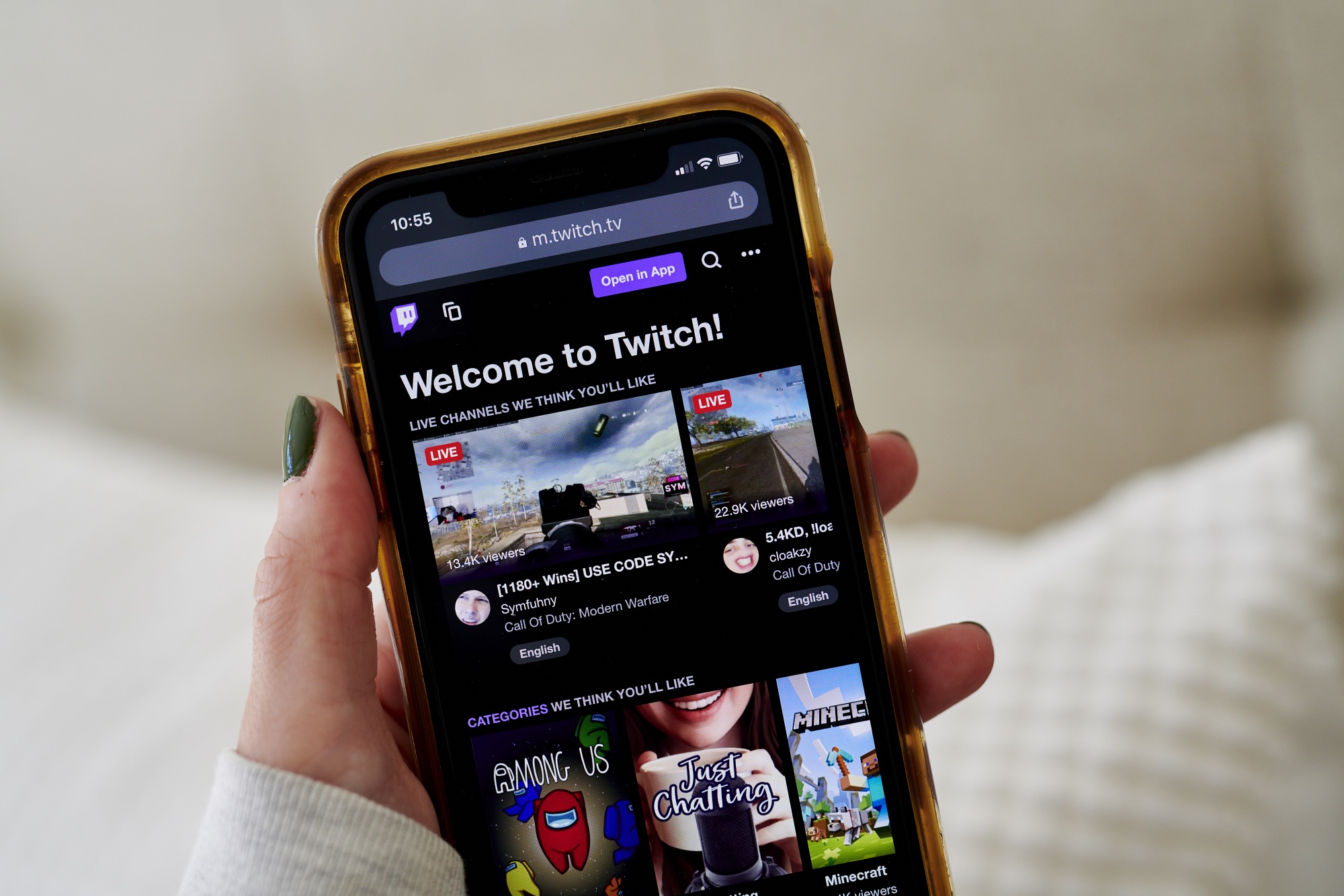 Twitch's Just Chatting category is commanding a larger audience than  streams featuring Fortnite or League of Legends, a new shift following  shelter in place guidelines.