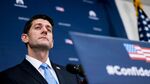 Speaker of the House Paul Ryan talks to reporters on Jan. 12, 2016, in Washington.
