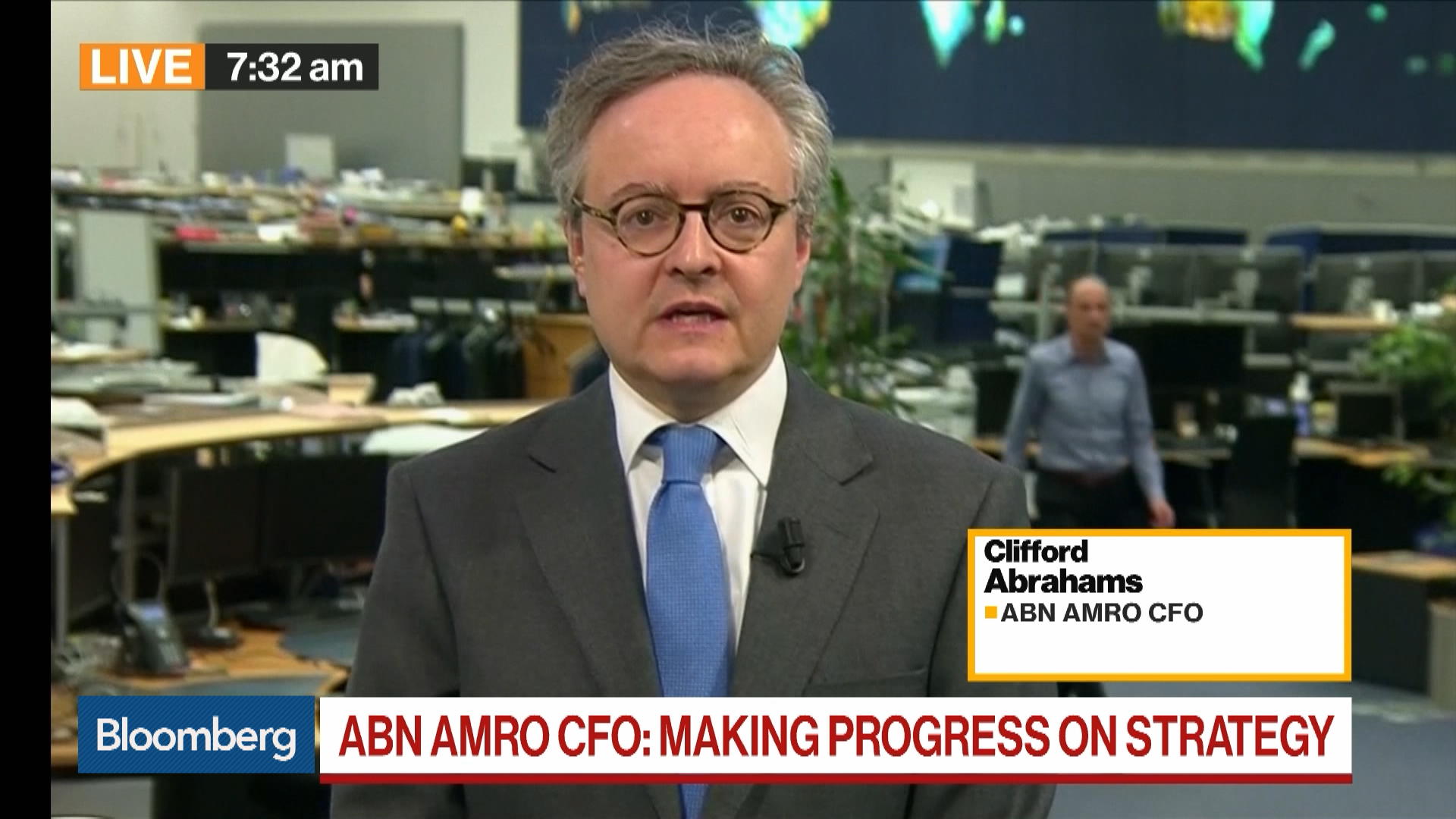 ABN Amro Profits Slump 20%: CFO Abrahams on Outlook, Strategy