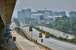 A national highway in Bangalore.