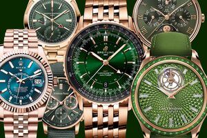 Pink and Green Are the Trendiest Colors in Watches This Spring