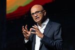 Satya Nadella, chief executive officer of Microsoft.