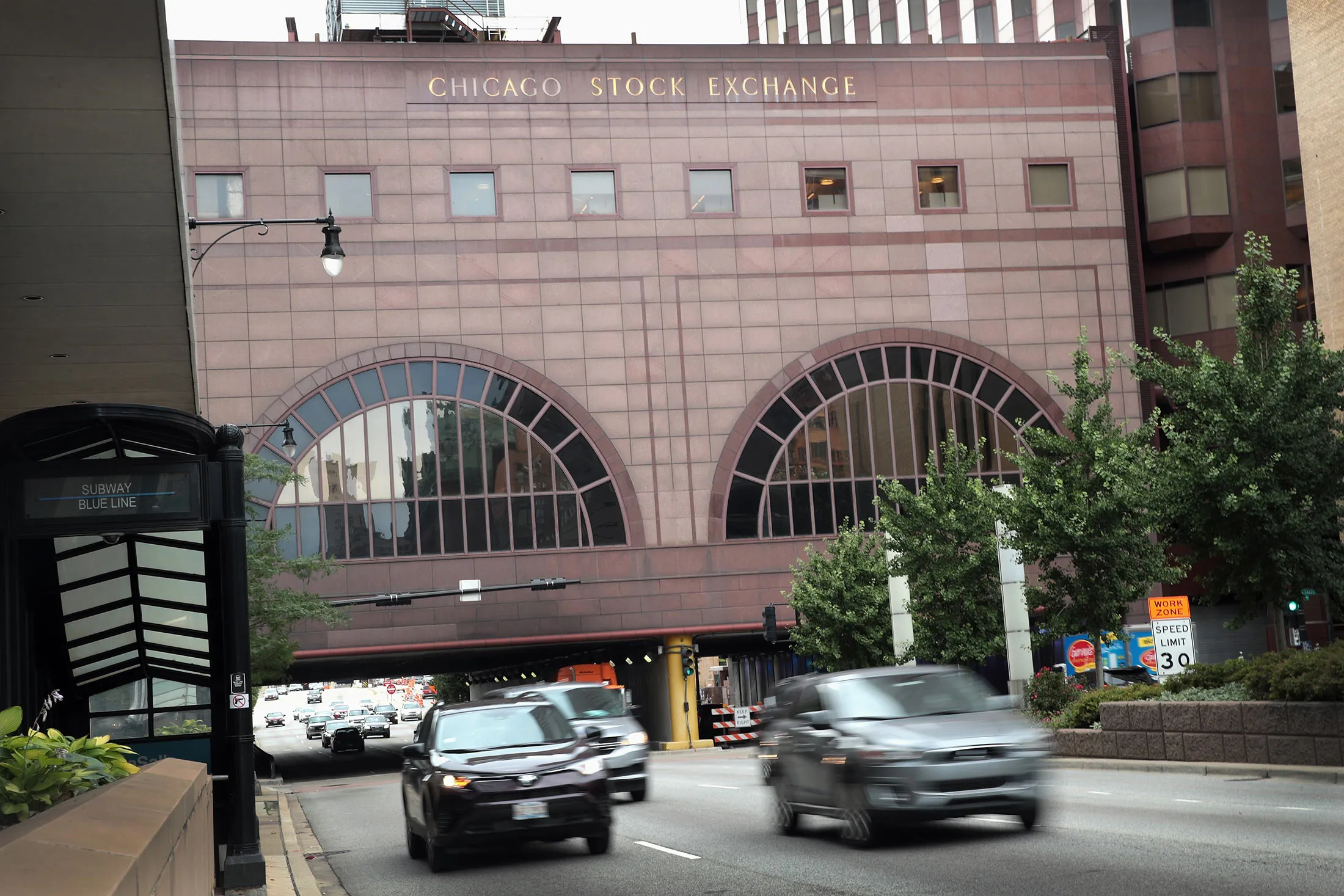 The offices of the Chicago Stock Exchange in Chicago, Illinois.
