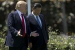 トランプ米大統領と中国の習近平国家主席