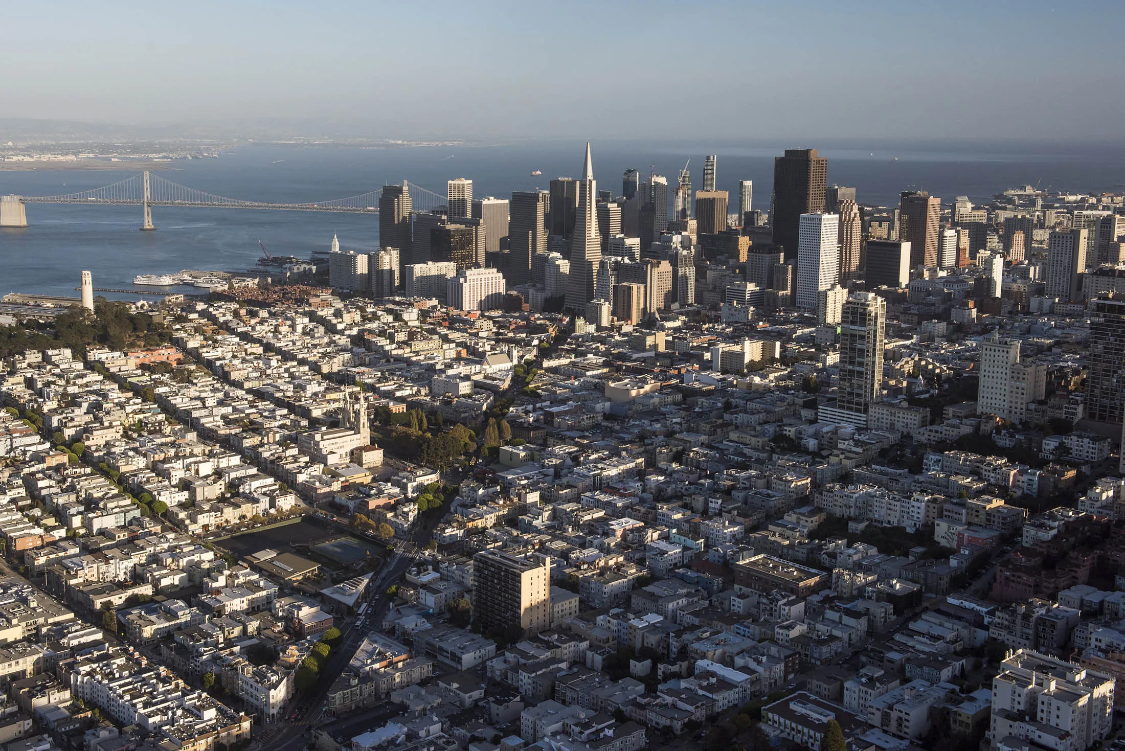 Dwntown San Francisco.
