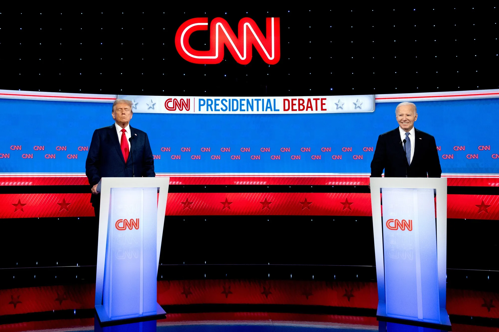 The first presidential debate on Thursday, June 27, 2024.&nbsp;