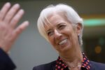 Christine Lagarde on day two of the European Union leaders summit at the European Council headquarters in Brussels, Belgium, on Friday, June 24, 2022.